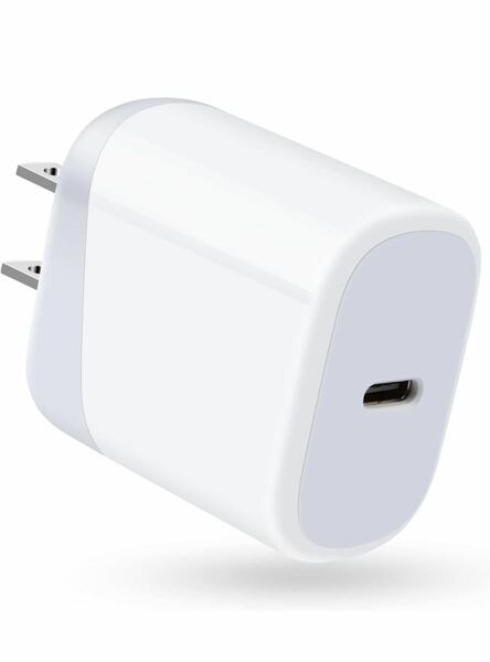 iPhone 充電器 acアダプタ type-c 急速充電器 純正 20W USB-C電源アダプター (pse認証/PD3.0/小型) アイフォン15充電器