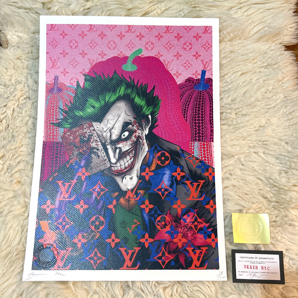 ヤフオク! -「(joker ジョーカー)」(シルクスクリーン) (版画)の落札