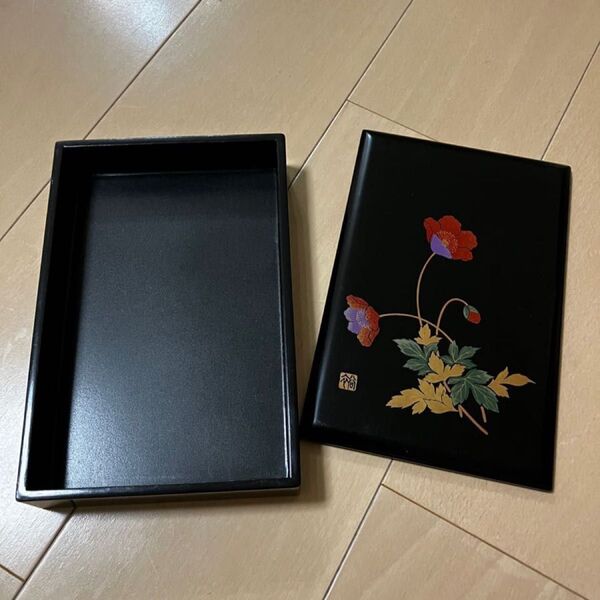 木製 文具箱 小物 葉書入れ 訳あり 絵手紙 折り紙 習字 プラスチック製でない本物をどうぞ