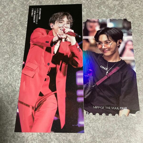 BTS J-hope Love Yourself & Map of Soul One カード二枚組