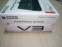 ファイティングスティックv3 箱有り　動作確認済み　HP3-59 FightingStickV3 PS3 PlayStation３ プレイステーション_画像8