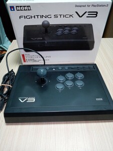 ファイティングスティックv3 箱有り　動作確認済み　HP3-59 FightingStickV3 PS3 PlayStation３ プレイステーション