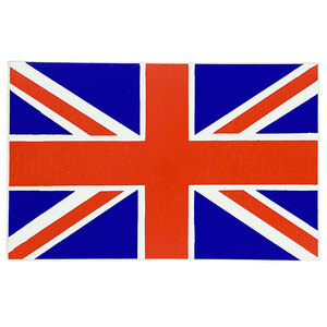 ユニオンジャック ビンテージ ペーパーデカール UNION JACK Vintage Paper Decal ステッカー デッドストック Sticker UK Great Britain GB