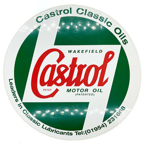 カストロール ビンテージ ペーパーデカール Castrol Vintage Paper Decal オイル エンジンオイル 潤滑油 ステッカー ENGINE OIL Sticker