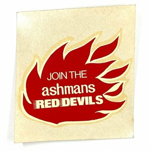 アシュマンズ ビンテージ ウォータースライド デカール ashmans Vintage Decal バイカー シール ステッカー Biker Sticker