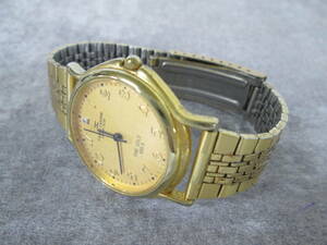 【1003n U5623】 CARLO CARDINI カルロカルディーニ C-2209 SUPER SLIM FINE GOLD 999.9 クォーツ メンズ腕時計