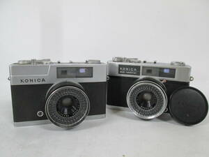 【1017i U6004】コニカ まとめ 2点セット KONICA EE-MATIC Deluxe HEXANON 1：2.8 f=40mm/KONICA EE MATIC KONISHIROKU HEXANON 40mm F2.8