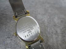 【1018n S6052】SEIKO ALBA ESTATE セイコー アルバ エステート V401-5300 レディース腕時計 クオーツ ゴールドカラー_画像4