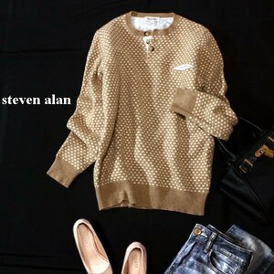 ☆☆ 美品 steven alan スティーブンアラン ☆☆ ウール100％ 大人可愛い ニット セーター S 秋 冬 23B10