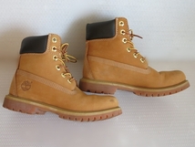 ◇◆Timberland/ティンバーランド 6W　23cm ウィートヌバック イエローブーツ レディース◆◇_画像9