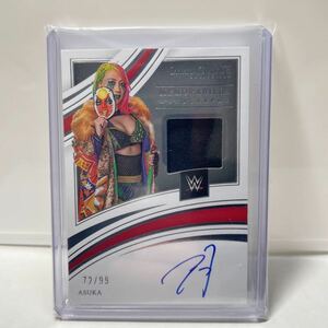 Asuka direct paper .Auto autograph memory labi rear entering /99 2022 Panini WWE Immaculate [ search word Professional Wrestling Star dam ]