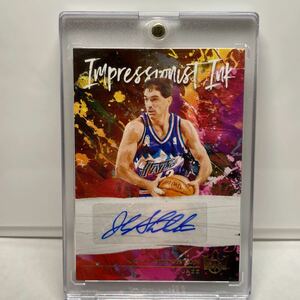 John Stockton Auto サイン /75 2020-21 Panini NBA Court Kings