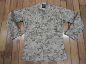 i28 ミリタリー サバゲー 米軍放出品 MARINE USMC 海兵 防虫 迷彩服 作業服 ジャケット シャツ アメカジ カモフラ コンバット コスプレ S-R