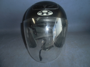 【ジャンク品】 OGK Kabuto カブト Valer J バレル ヘルメット ジェットヘルメット オートバイ インナーシールド Lサイズ