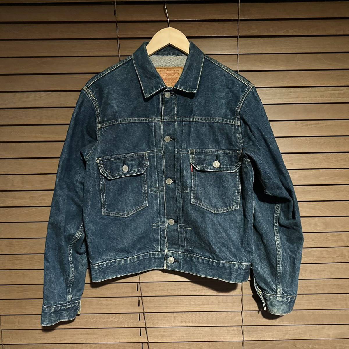 90´s 日本製 Levi´s 復刻 71507 XX セカンド デニム ジャケット 36