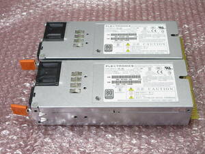 【2個セット】FLEXTRONICS FPS-800 / 800W 電源ユニット / (NEC Express5800/R320e-M4) 取り外し品 / No.S328