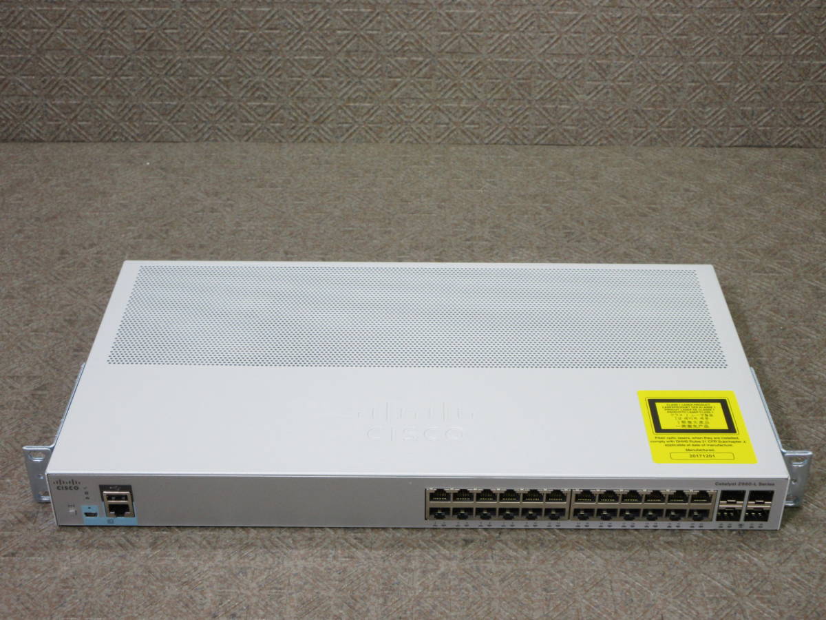 ジャンクCiscoCatalystSeriesWS-C2960L-8PS-LL-
