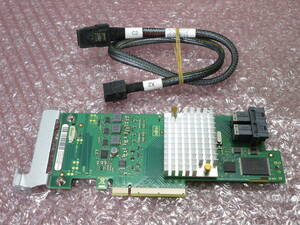 富士通 / Fujitsu / RAIDコントローラー CP400i D3307-A12 GS2 / RAIDカード / ケーブル付き / RX2520 M1 取り外し品 / No.R785