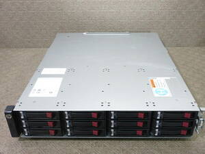 【※ストレージ無し】HP HPE MSA2040 Storag / ストレージ / 717873-001 6GBps SAS Drive I/O Controller ×2 / 通電のみ / No.S307