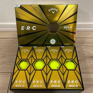 キャロウェイゴルフ ERC ゴルフボール 1ダース ボールドイエロー