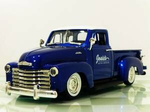 ■JADA TOYS 1/24 1953 CHEVY PICKUP BLUE■シェビー ピックアップ 