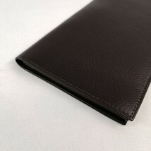  A ★$【商品ランク:B】ジバンシィ ジェントルマン GIVENCHY GENTLEMAN レザー フラップ 二つ折り 札入れ ウォレット メンズ 黒 ブラック系_画像4