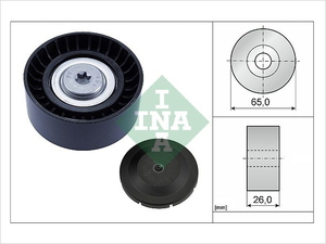 新品 INA ガイドプーリー BMW MINI F45 F46 F48 F39 F54 F55 F56 F57 F60 11287649371 11287649371