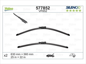 新品 VALEO メルセデスベンツ フロントワイパーブレード 左右セット 右ハンドル用 Sクラス W222 2228201445 2228201445