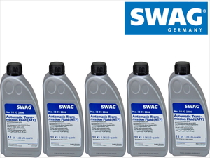 SWAG 新品 ベンツ ATFオイル オートマフルード5本セット W168 W169 W176 W245 001989210310 001989230310