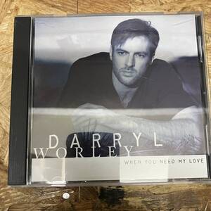 シ● ROCK,POPS DARRYL WORLEY - WHEN YOU NEED MY LOVE シングル,PROMO盤 CD 中古品