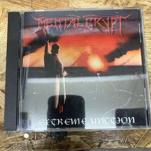 シ● ROCK,POPS MENTAL CRYPT - EXTREME UNCTION アルバム,INDIE CD 中古品