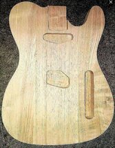 テレキャスター用未塗装ギターボディ マホガニー製ハムバッカー telecaster_画像7