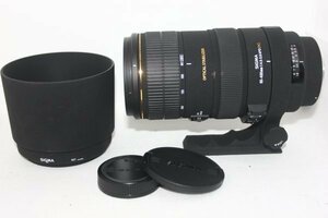 【完動品】シグマ SIGMA 80-400mm F4.5-5.6 APO DG EX #0093-560