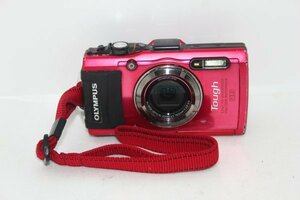 OLYMPUS デジタルカメラ STYLUS TG-3 Tough レッド RED #0093-567