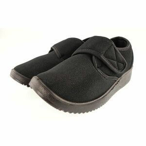  outlet nursing shoes 22.5cm same etc. ( inscription 23.5) black li is bili shoes touch fasteners Kids lady's man and woman use 15022 ②