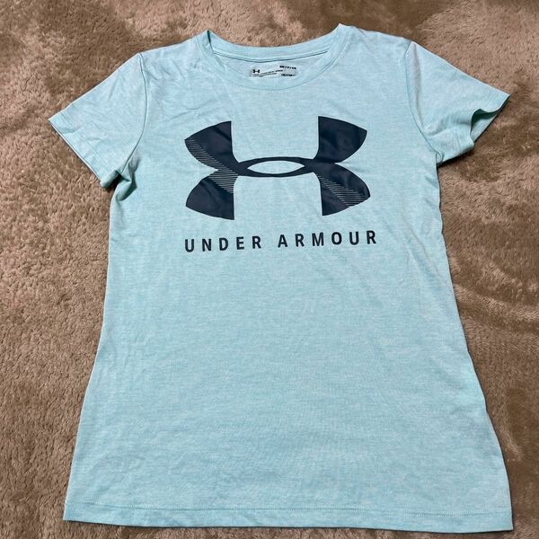 UNDER ARMOUR アンダーアーマー ヒートギア ロゴTシャツ　Sサイズ