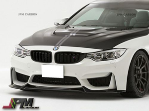 VR カーボン フロント バンパー リップ スポイラー 2015+ BMW F80 M3 F82 M4