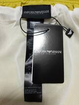 [新品] EMPORIO ARMANI/SWIMWEAR　刺繍イーグル入り【メンズ・スイムショーツ(水着)】◆2022年春夏モデル　サイズ：48(M相当)　◆色：黄色_画像7