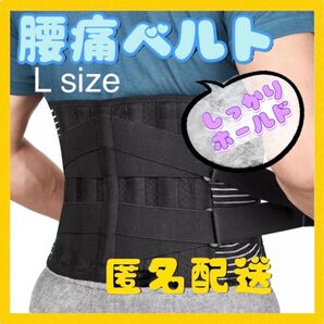 Lサイズ 人気腰痛ベルト コルセット 猫背矯正 腰痛 ダイエット 腰サポーター
