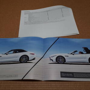 【新型 最新版】メルセデス・ベンツ AMG SL 本カタログ 2023年4月版 データインフォメーションカタログ付き 新品の画像6