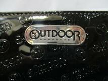 OD0014 アウトドア　即決！特価！【新品未使用】 OUTDOOR ティーノ長財布 RF ラウンドジップ 黒 格安 人気ブランド セール お買い得_画像2