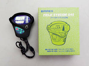 EMPEX FIELD-SYSCOM G45 気象計 高度・天気予測他　（別途新品電池2個付）動作確認済み　未使用品