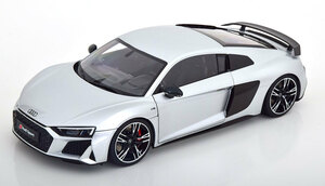 NZG　1/18　Audi　R8　2022　silver　アウディ