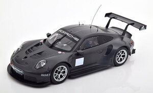 Ixo 1/18 Porsche 911 RSR Pre-Season Test Car 2020 flatblack　ポルシェ　イクソ
