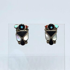 ピアス シルバー インディアンジュエリー シルバーアクセサリー 074