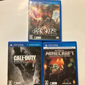 Vita コール オブ デューティ ブラックオプス ディクラシファイド Call of Duty マインクラフト　討鬼伝　セット