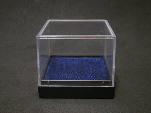 プラスチック製標本ケース(サムネイル・ボックス/マット紺色)10個セット 化石や鉱物などの整理に