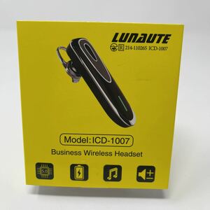 LUNA UTE ヘッドセット ワイヤレスイヤホン ヘッドホン 携帯電話 スマホ Bluetooth 5.0 ブルートゥース タブレット 対応 マイク