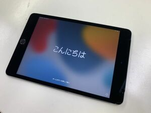 ★送料無料★ジャンク★au★A1550iPad mini 4 Wi-Fi + Cellular 128GB★グレイ★1526000585★SYS★10/14