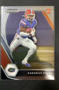 【Kadarius Toney】2021 Panini Prizm Draft Picks Rookie #117 【RC】【カダリアス・トニー】